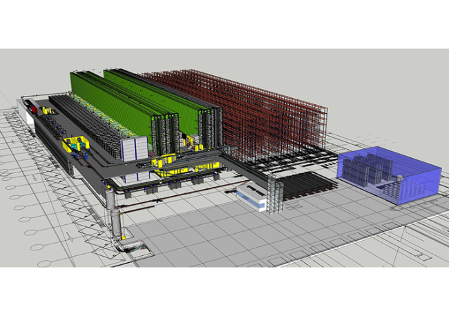 Foto SSI SCHAEFER construye el nuevo almacén automático de HEFAME en Valencia